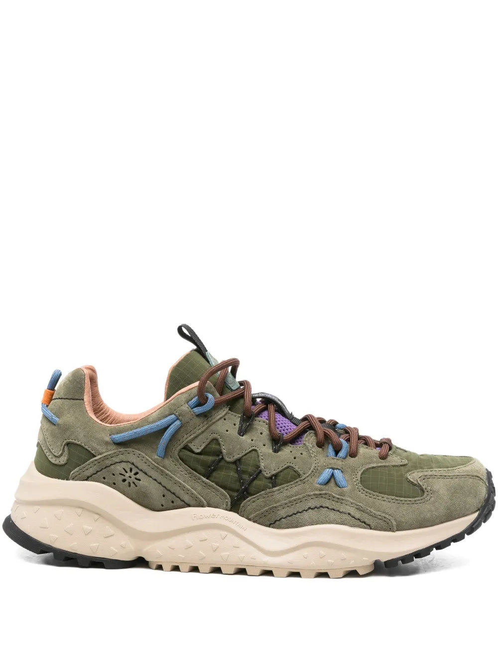 Flower Mountain Suede Low-Top Trainers