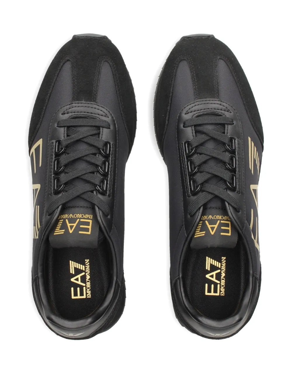 Ea7 Emporio Armani Logo-Detail Lace-Up Sneakers
