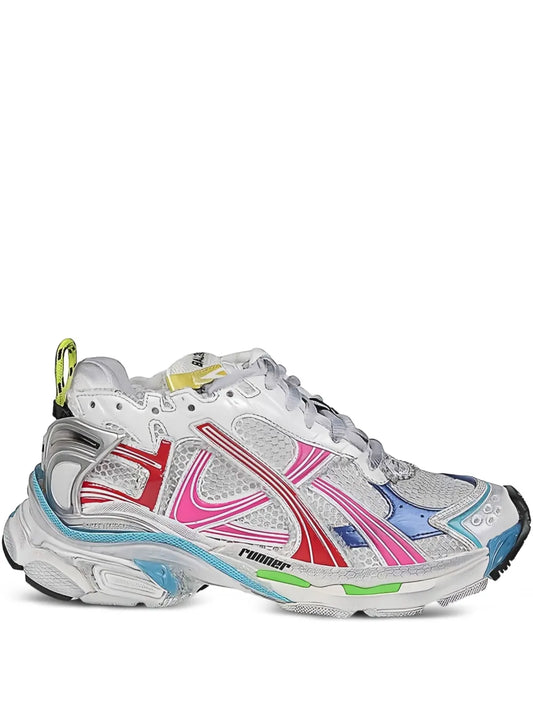 Balenciaga Mesh Panelled Runner Sneakers