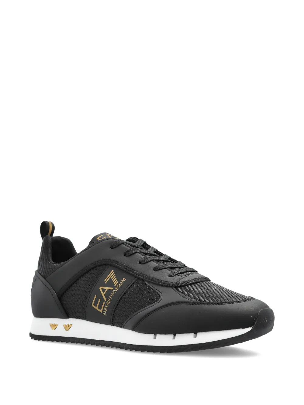 Ea7 Emporio Armani Logo-Stamp Sneakers