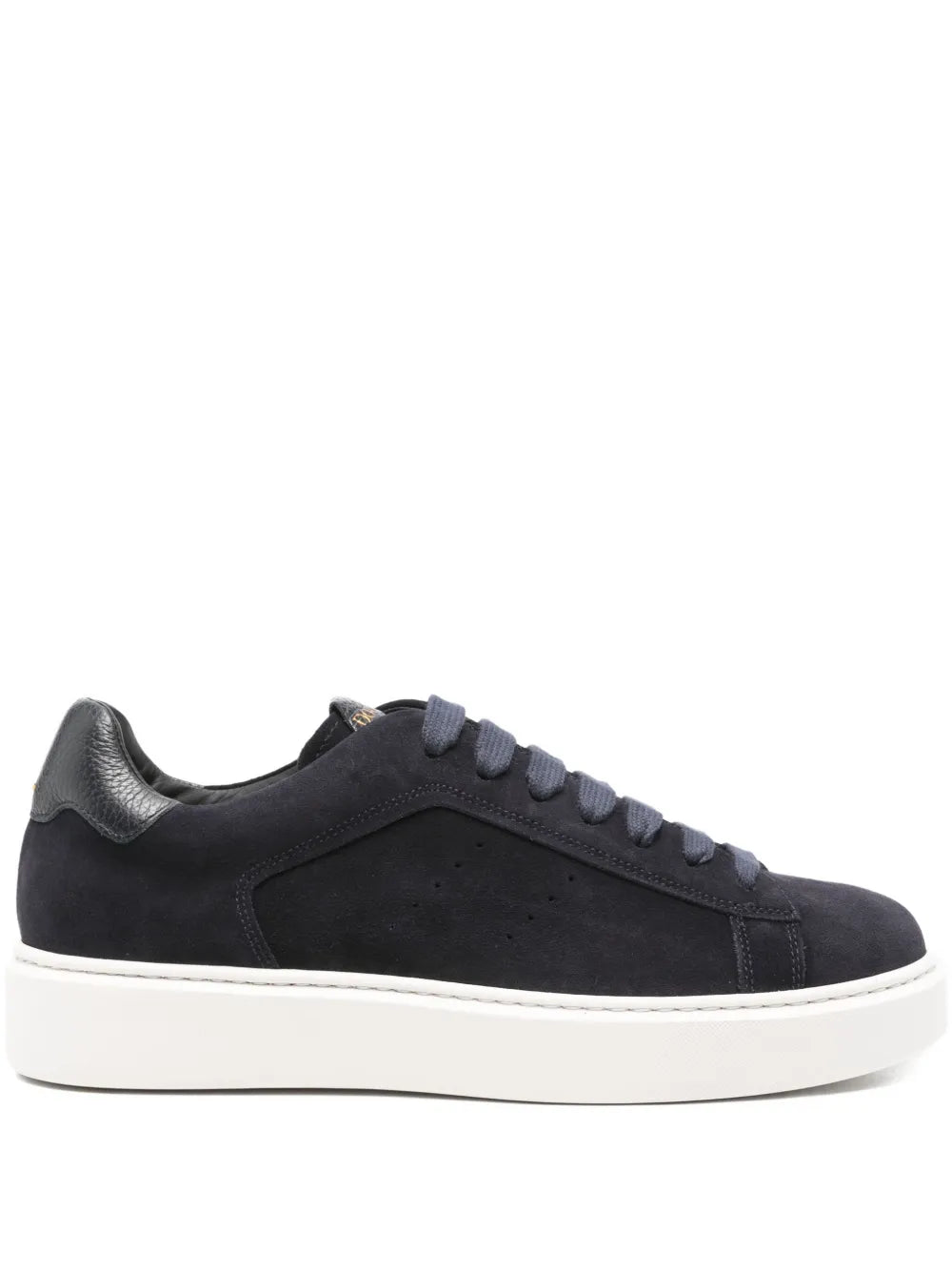 Doucal'S Clay Suede Lace-Up Sneakers