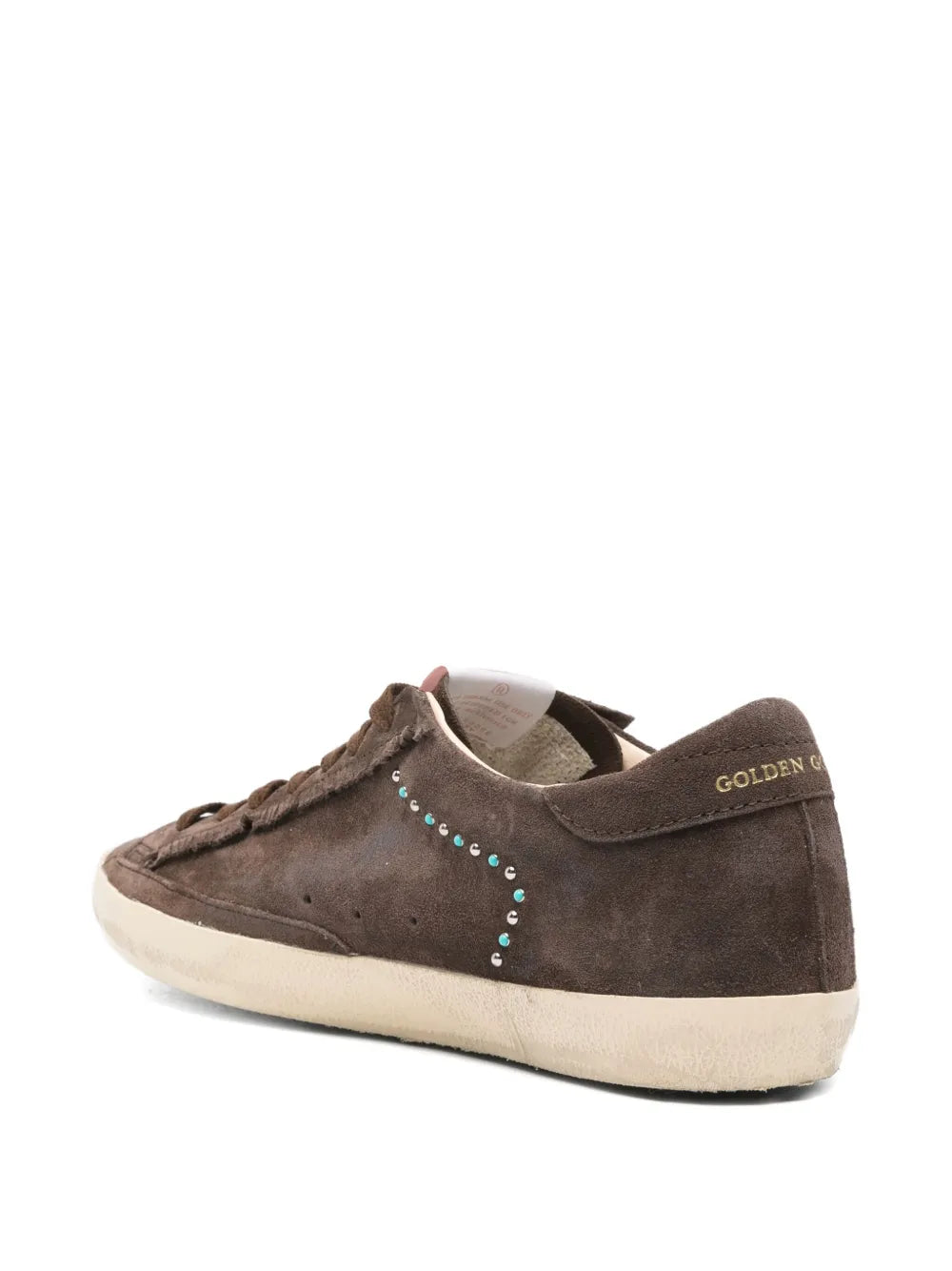 Golden Goose Suede Studded Star Sneakers