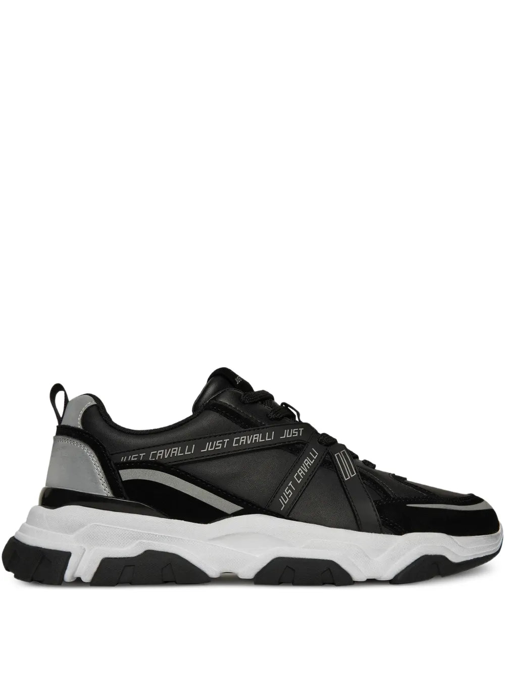 Just Cavalli Logo-Print Sneakers