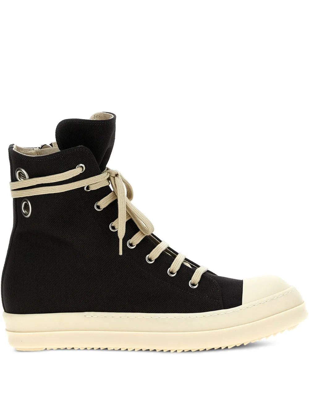 Rick Owens Drkshdw Lace-Up Zip Sneakers
