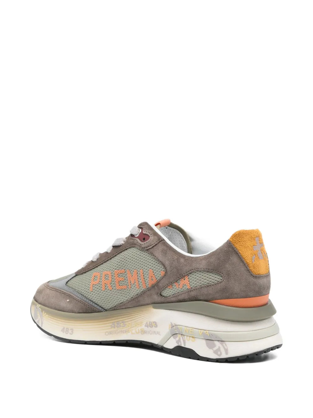 Premiata Moerun 7871 Lace-Up Sneakers