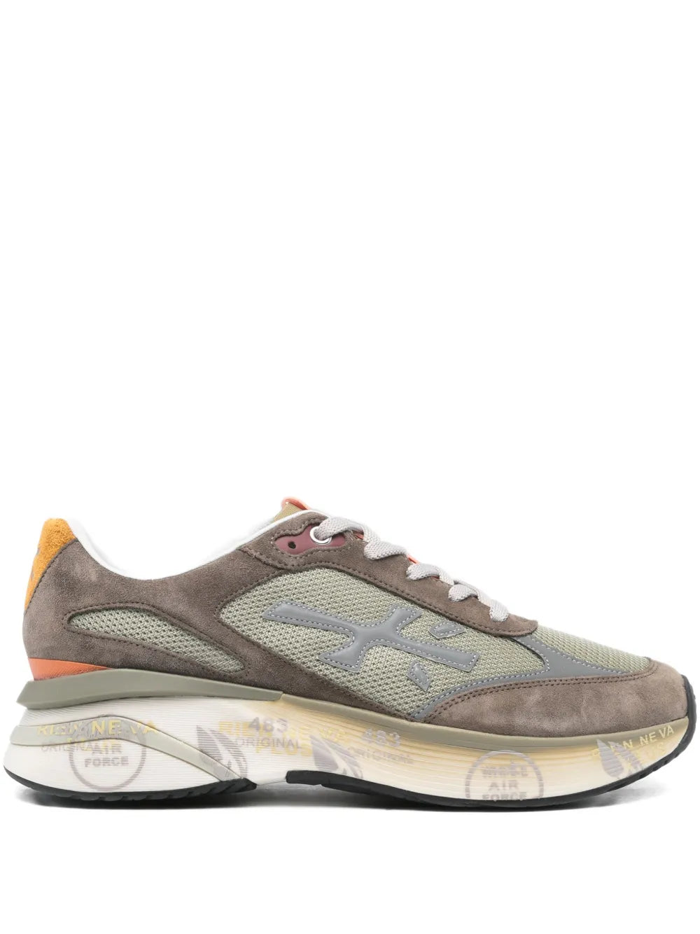 Premiata Moerun 7871 Lace-Up Sneakers