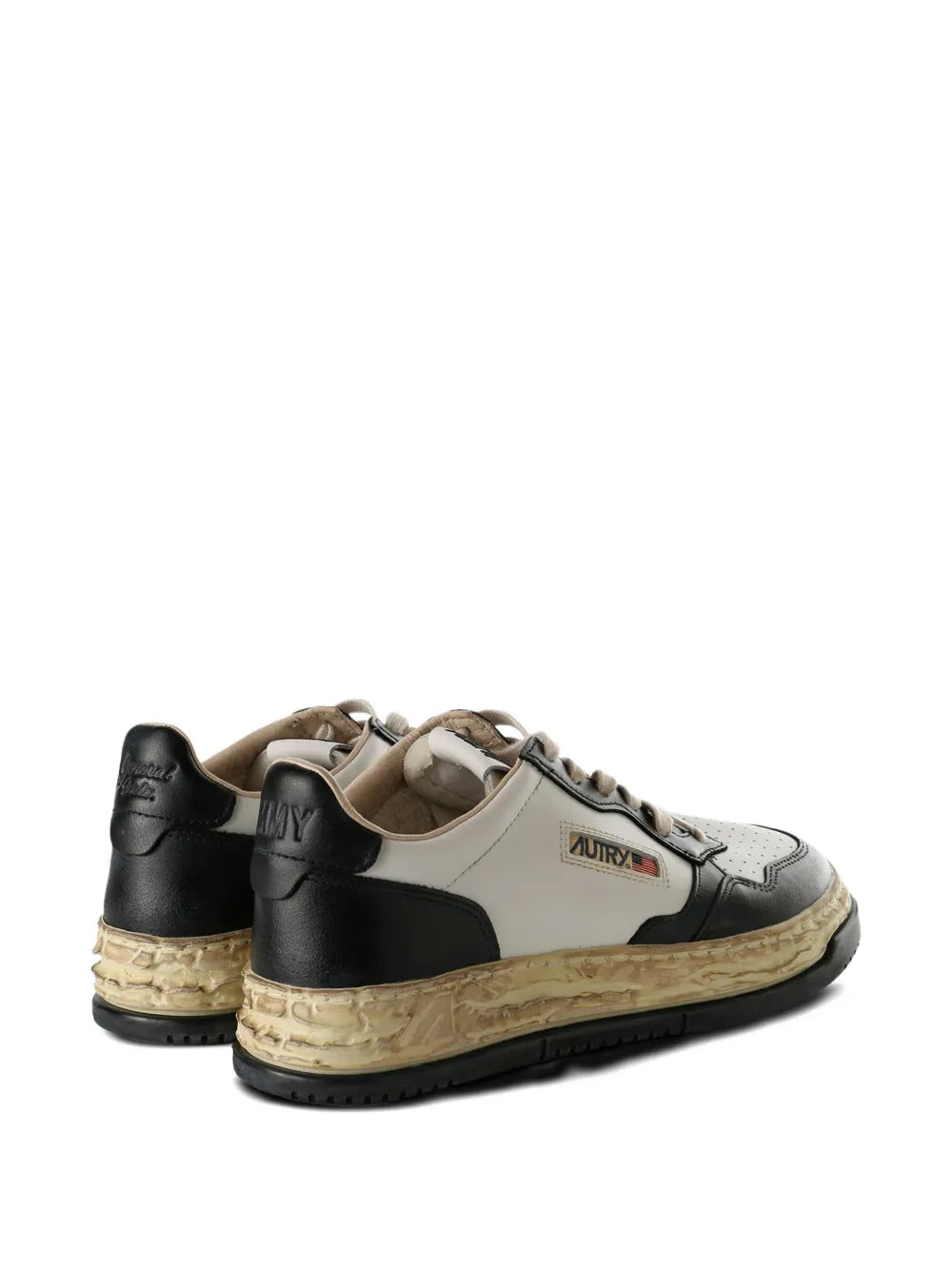Maison Mihara Yasuhiro X Autry Leather-Panelled Platform Sneakers