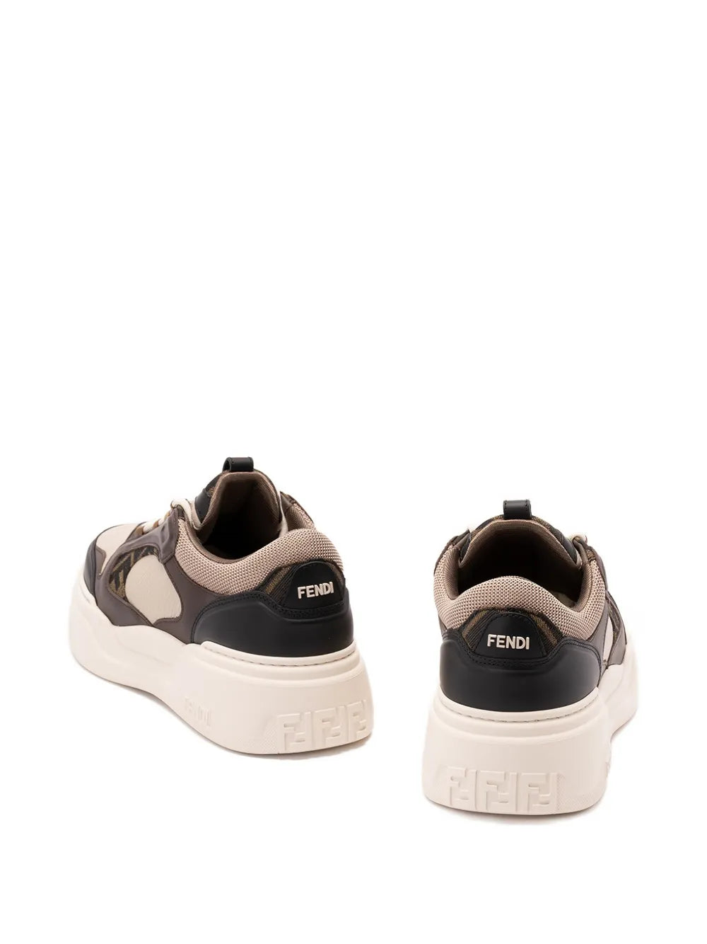 Fendi Force Leather Sneakers