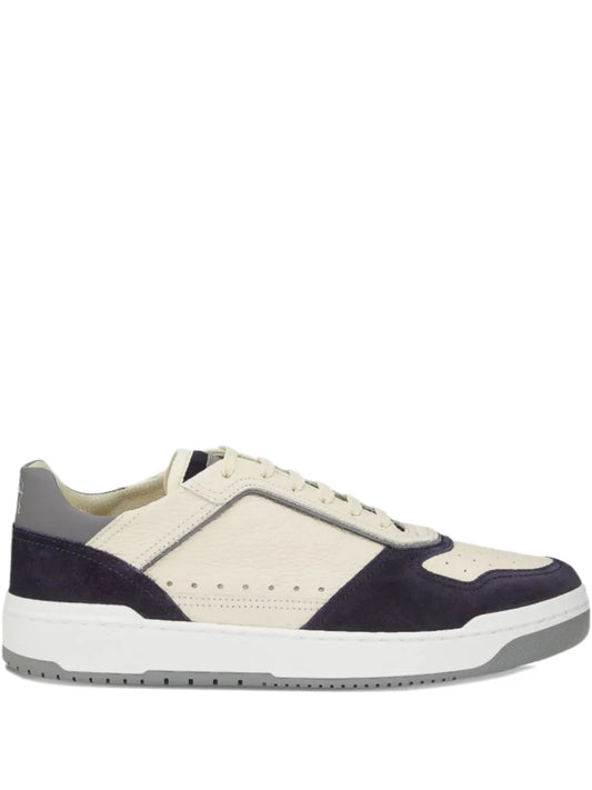 Brunello Cucinelli Round-Toe Lace-Up Sneakers