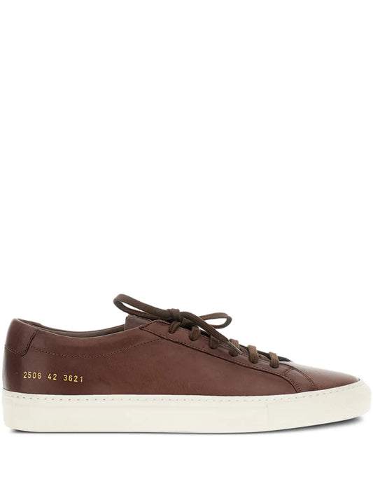 Common Projects Lace-Up Leather Sneakers