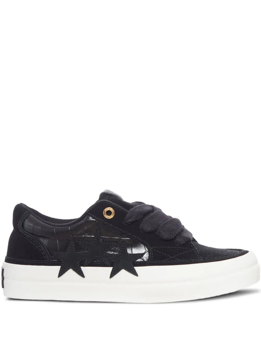 Amiri Star-Crocodile Sneakers