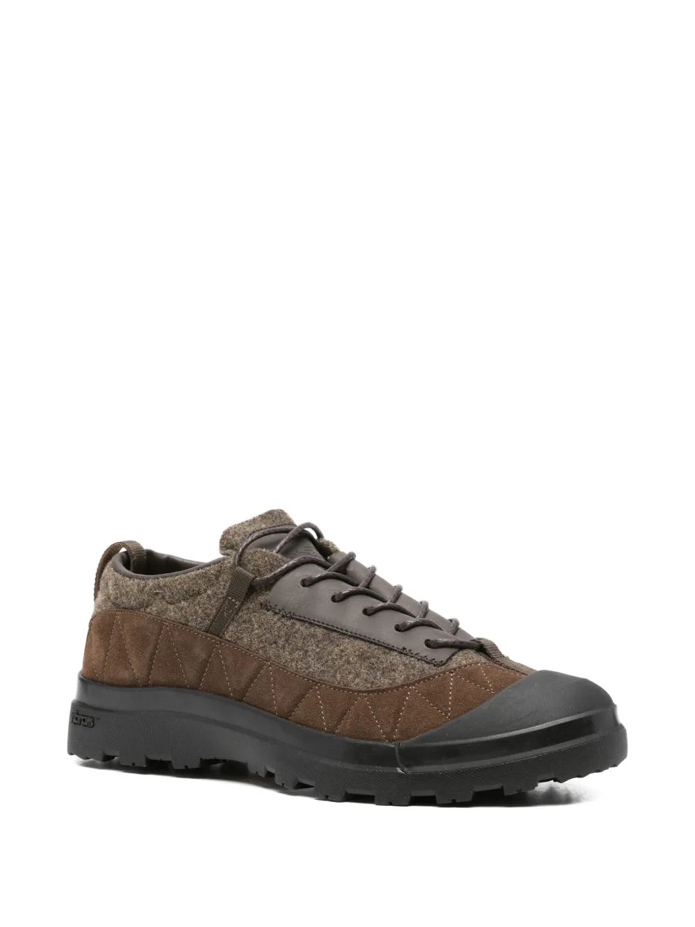 Ranra Suede-Panel Sneakers