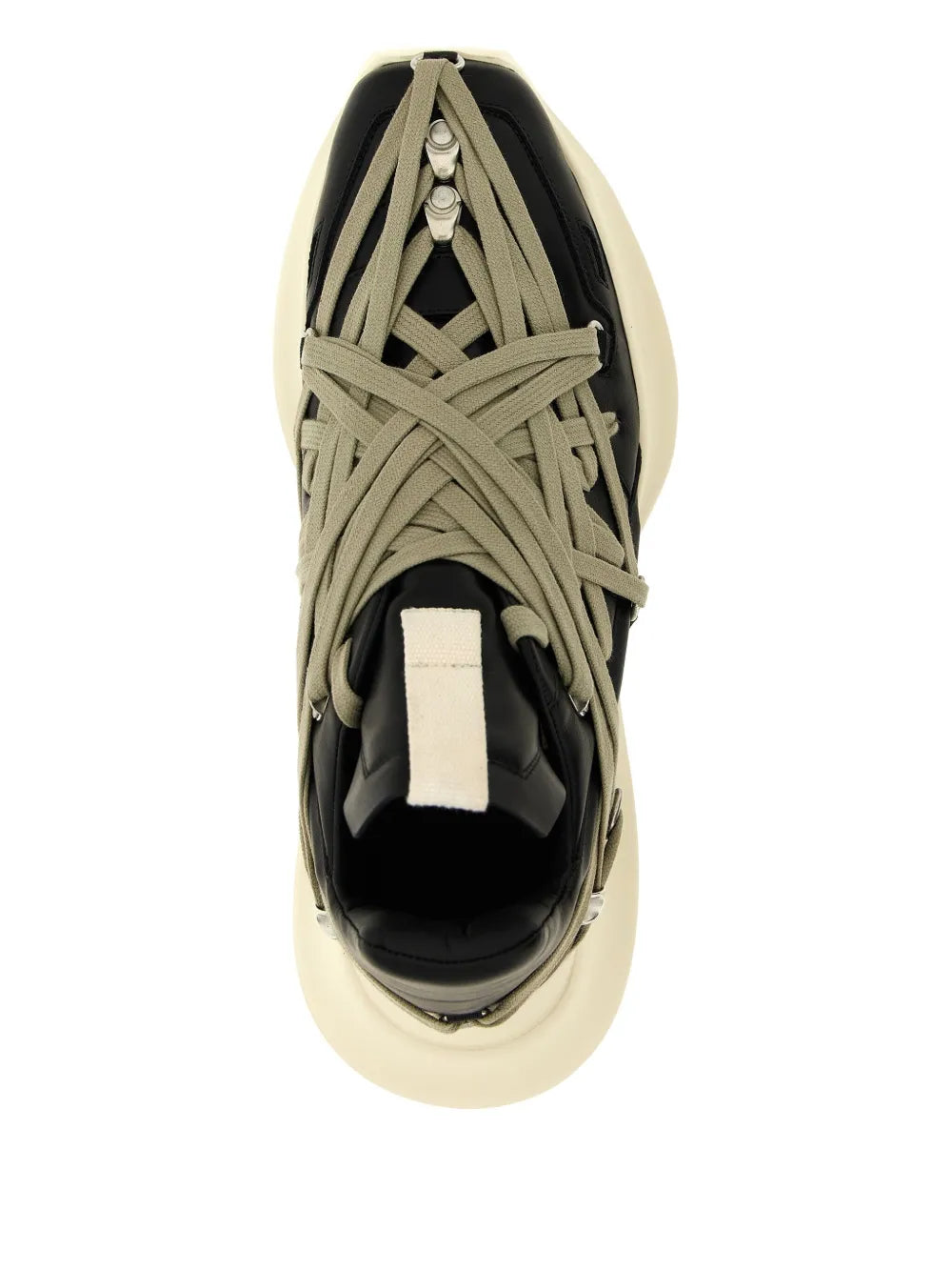 Rick Owens Megalace Geth Runner Lace-Up Sneakers