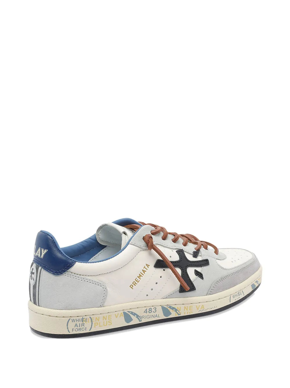 Premiata Bskt Clay 7617 Leather Sneakers