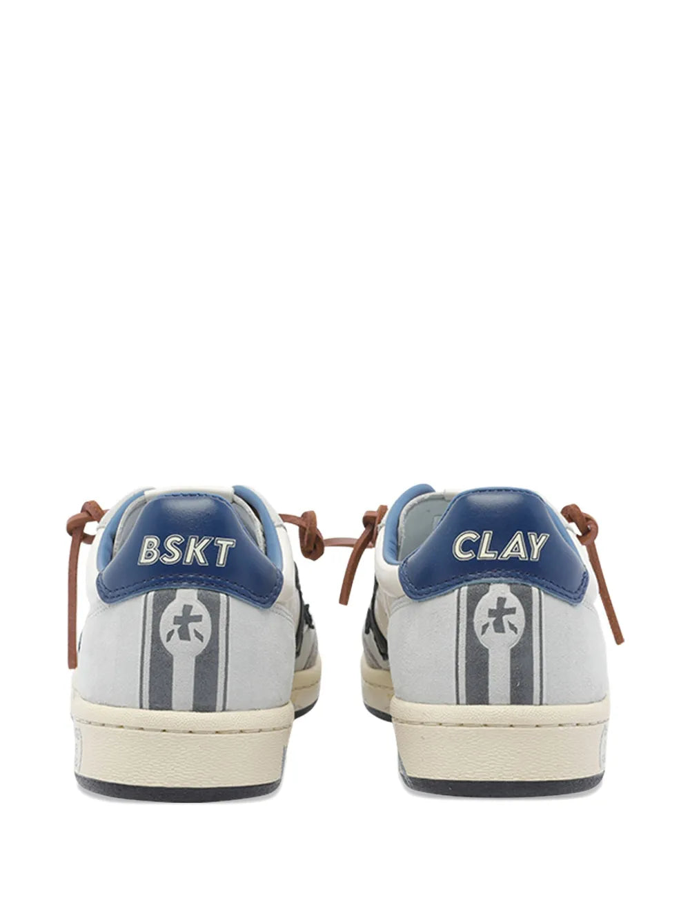 Premiata Bskt Clay 7617 Leather Sneakers