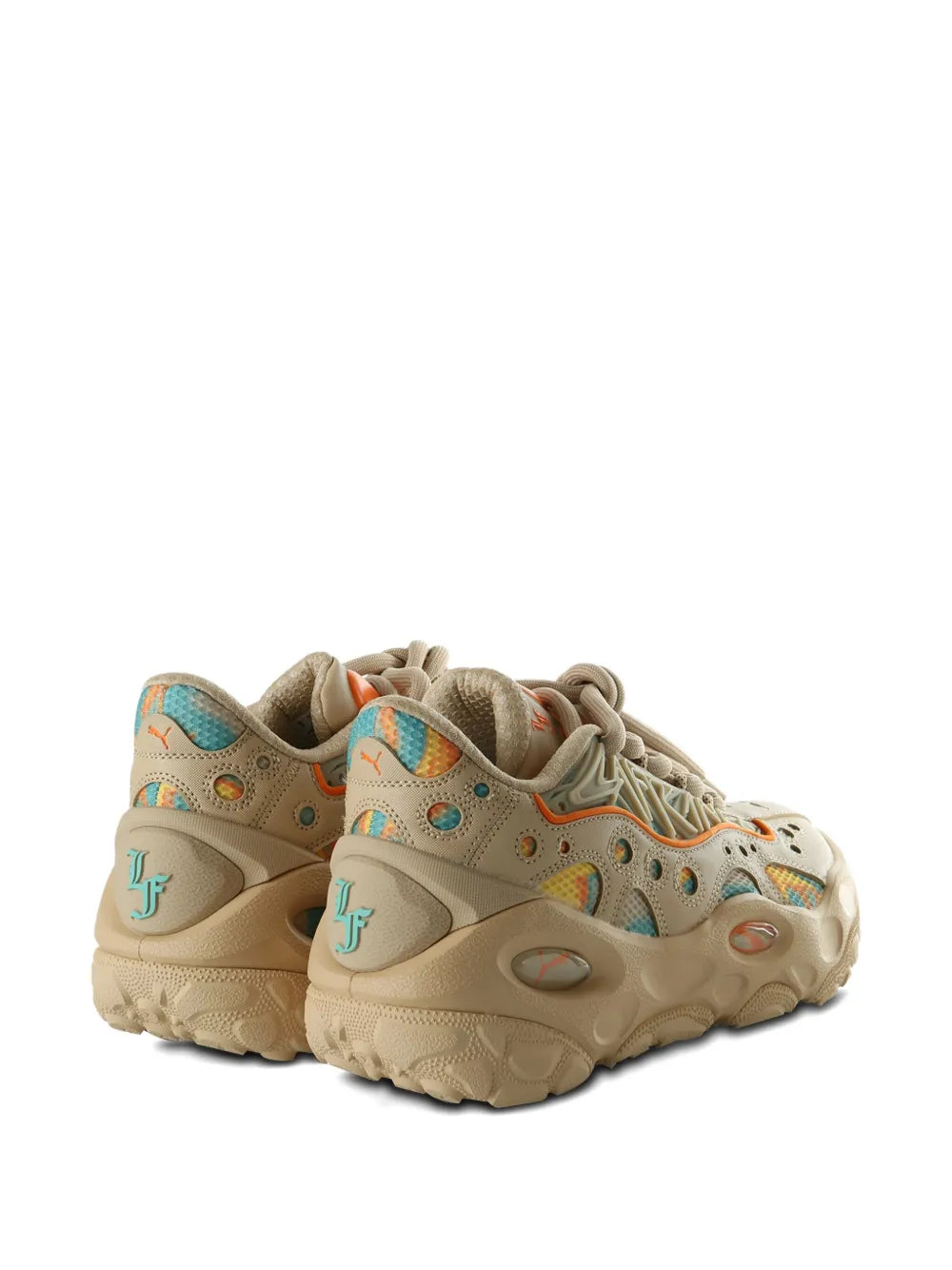 Puma Perforated Pattern Lace-Up Trainers