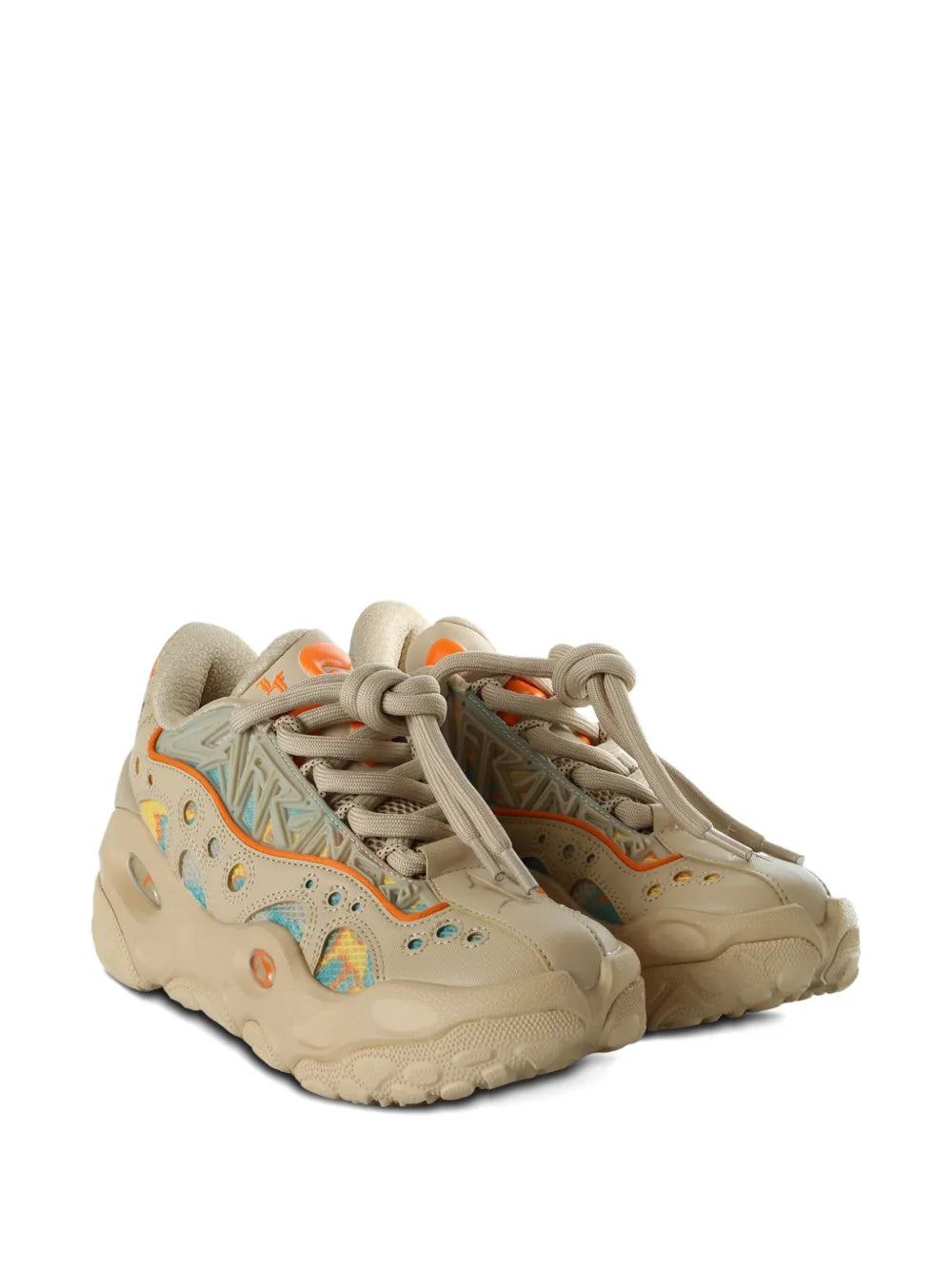 Puma Perforated Pattern Lace-Up Trainers