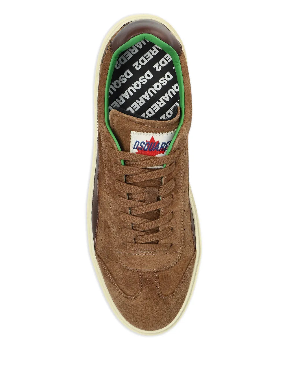 Dsquared2 Suede Leather Lace-Up Sneakers