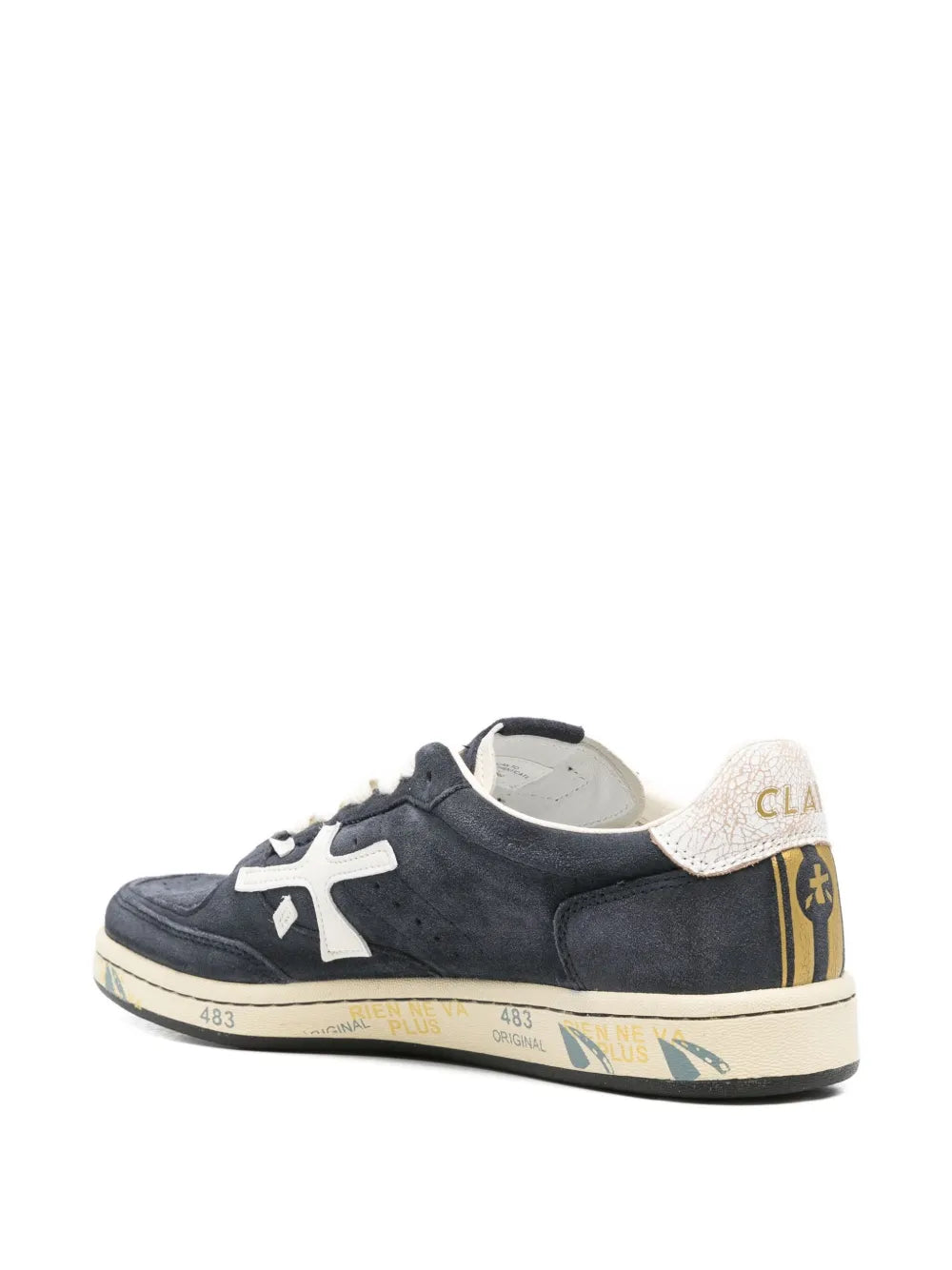 Premiata Suede-Leather Sneakers