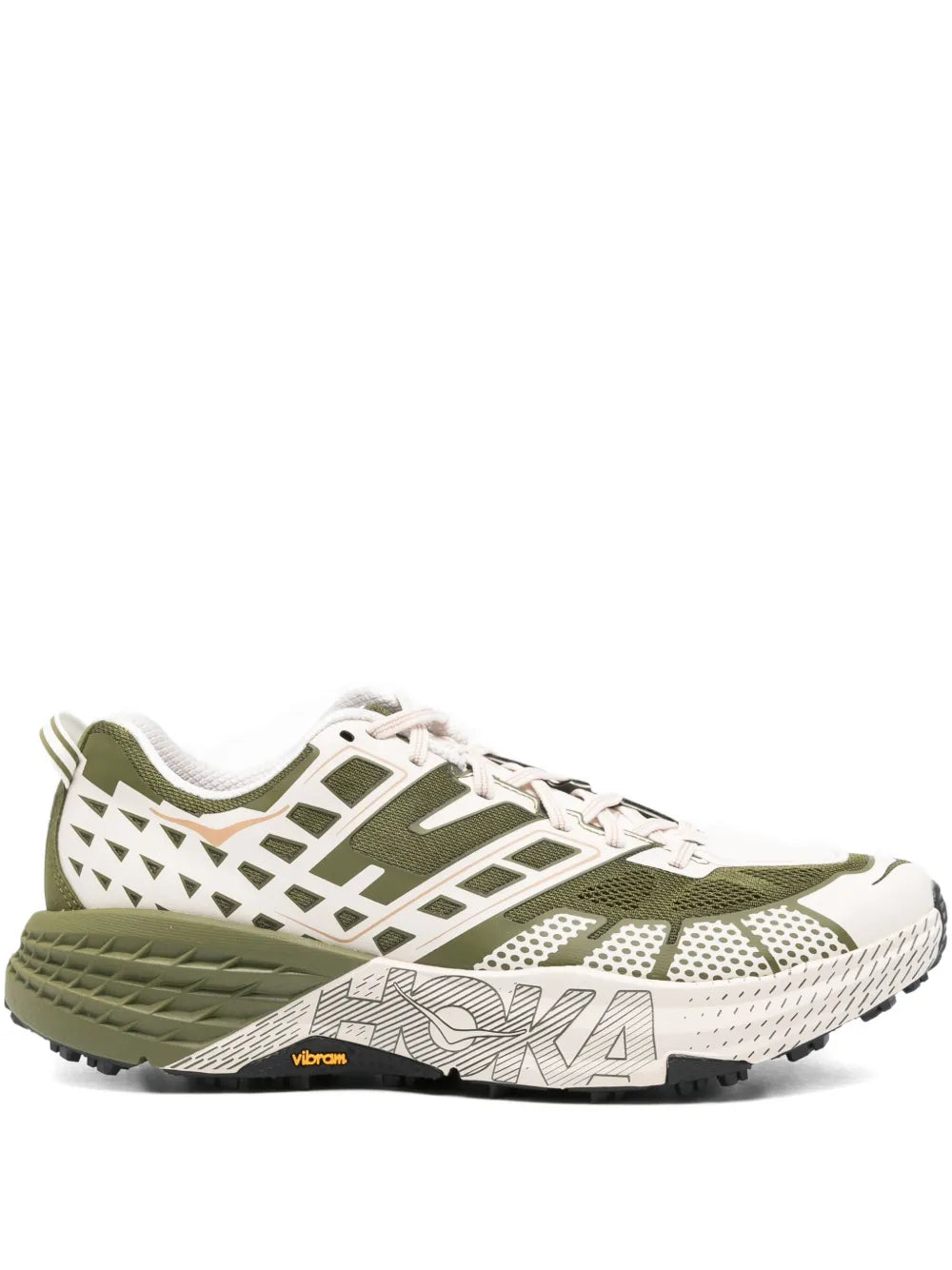 Hoka Mesh-Panelled Sneakers
