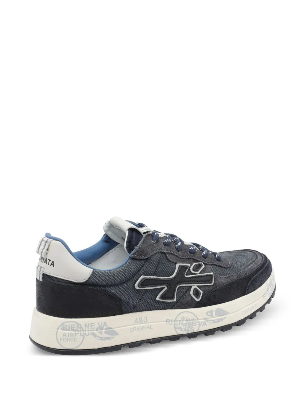 Premiata Nous Lace-Up Suede Sneakers