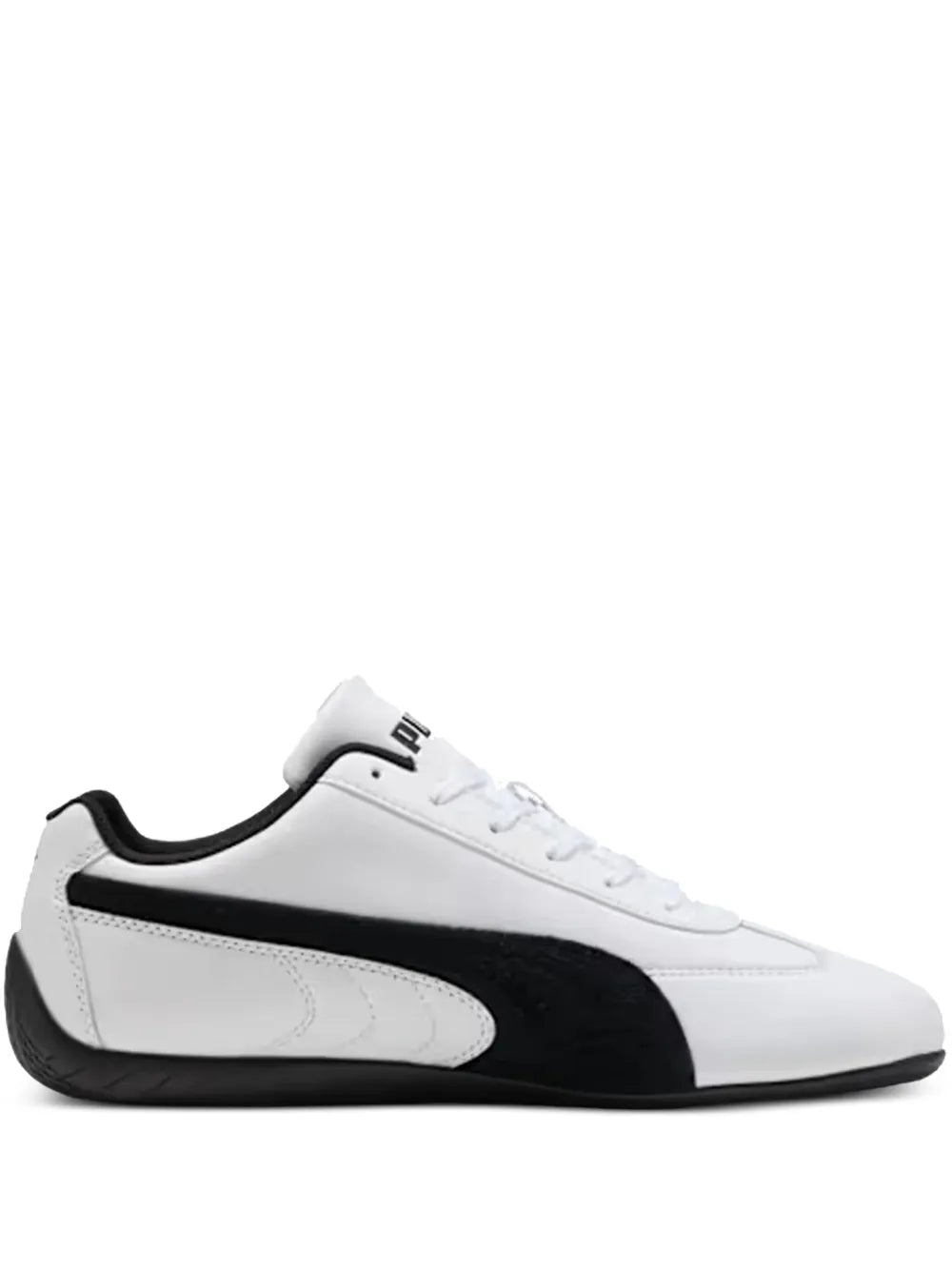Puma Speedcar Leather Lace-Up Sneakers