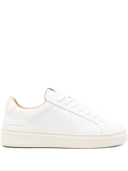 Crime London Leather Lace-Up Sneakers