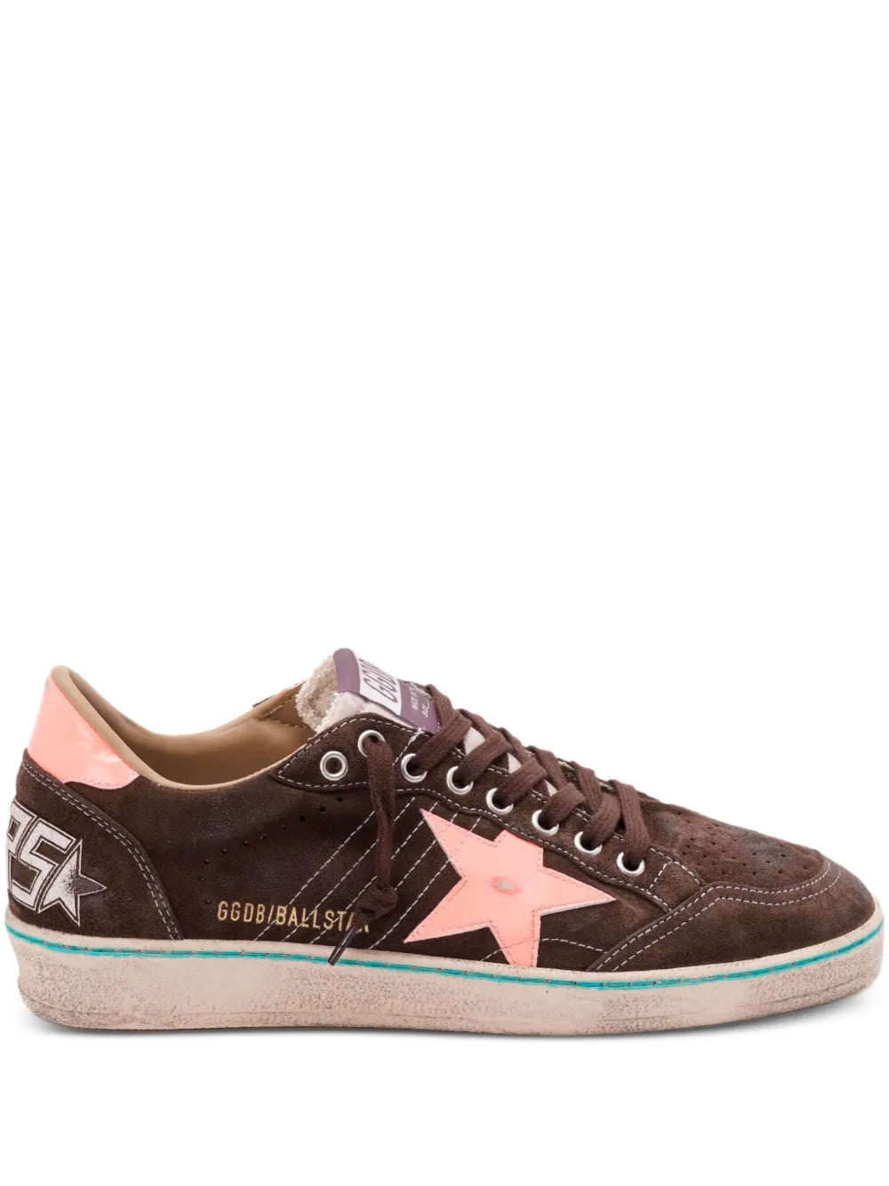Golden Goose Star-Applique Suede Sneakers