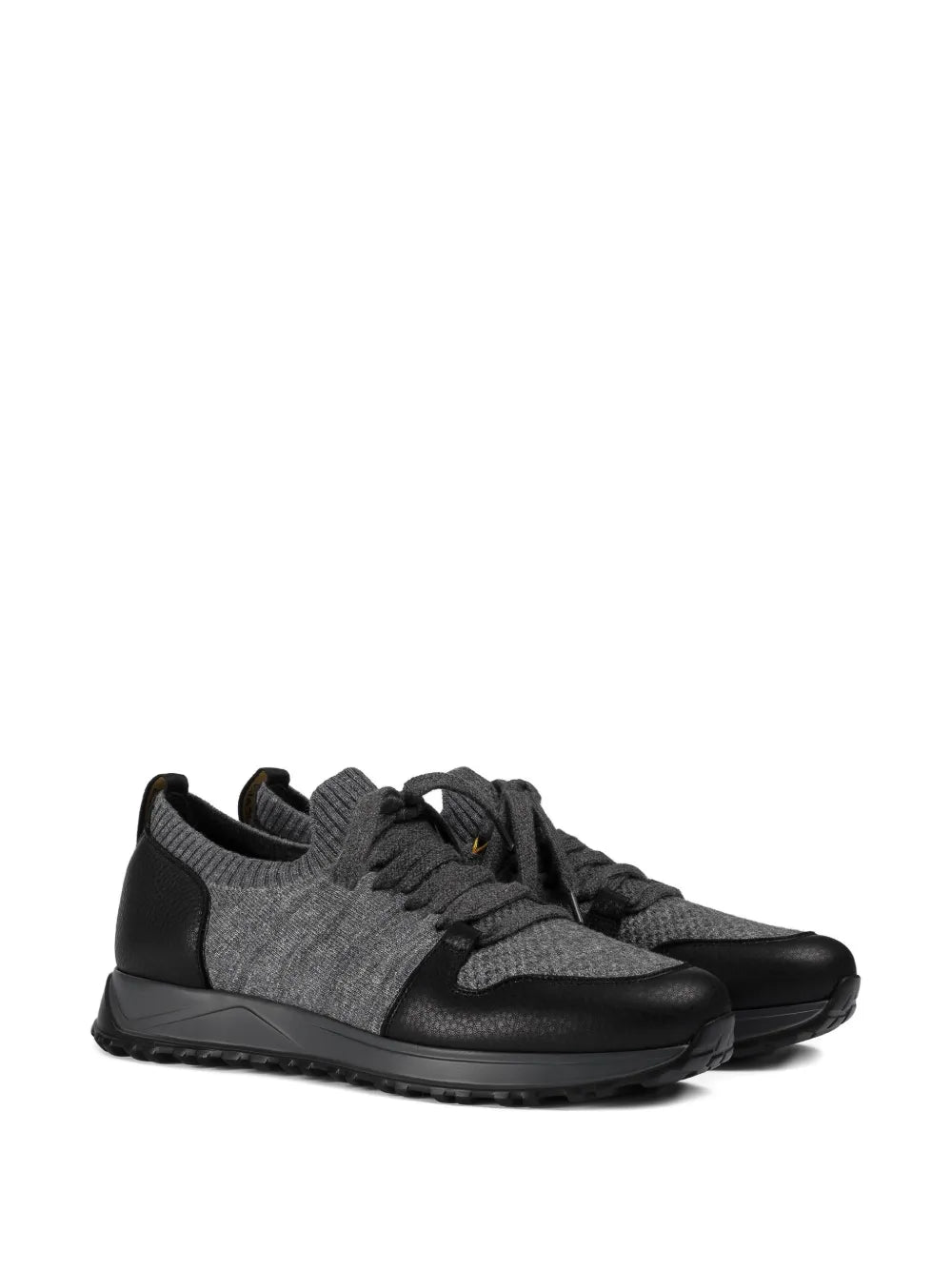 Doucal'S Lace-Up Wool Sneakers
