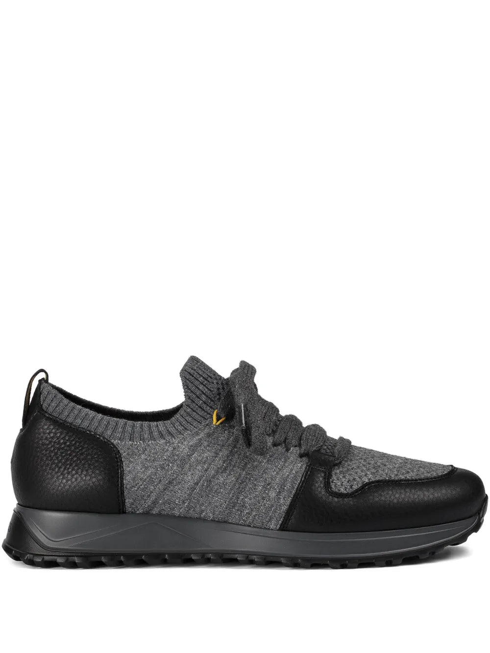Doucal'S Lace-Up Wool Sneakers