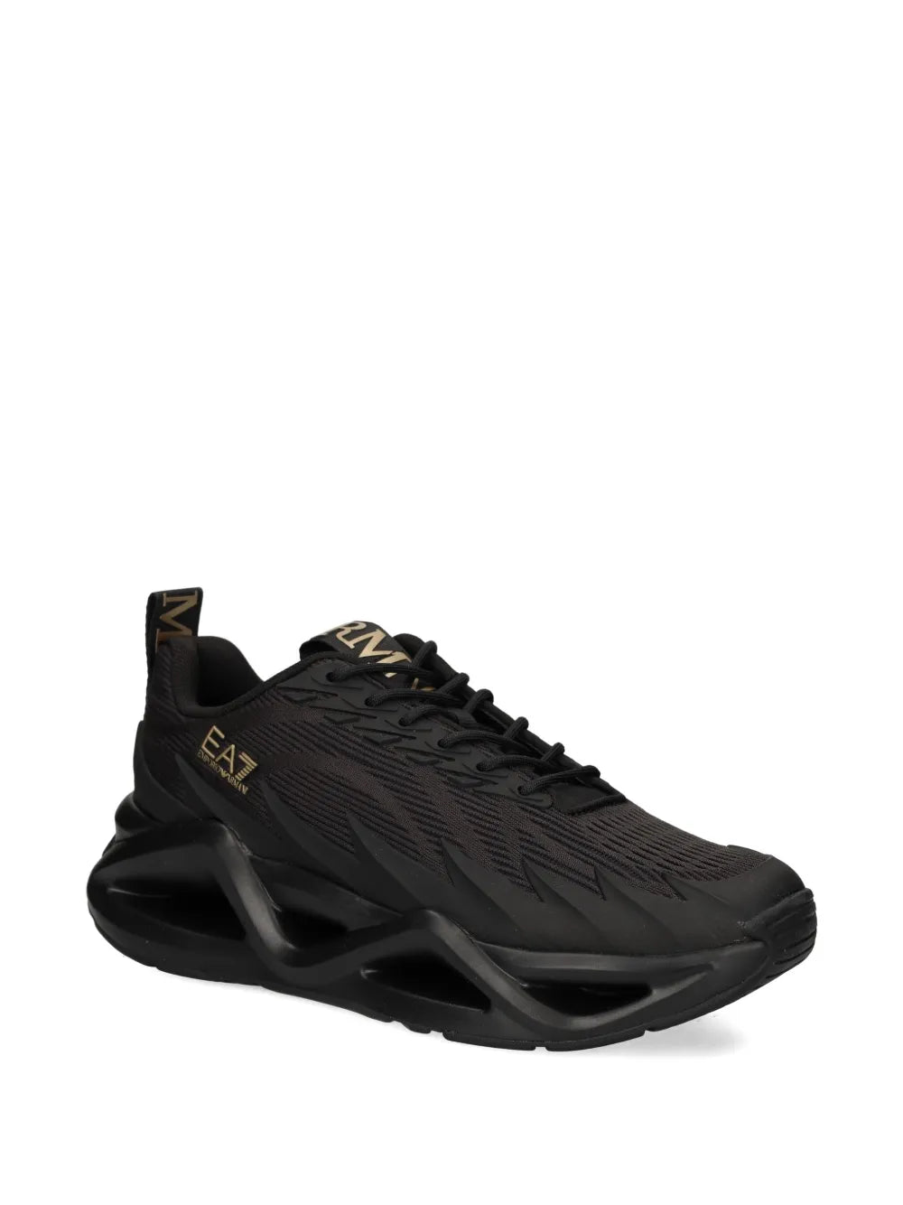 Ea7 Emporio Armani Ea7 Logo-Detail Lace-Up Sneakers