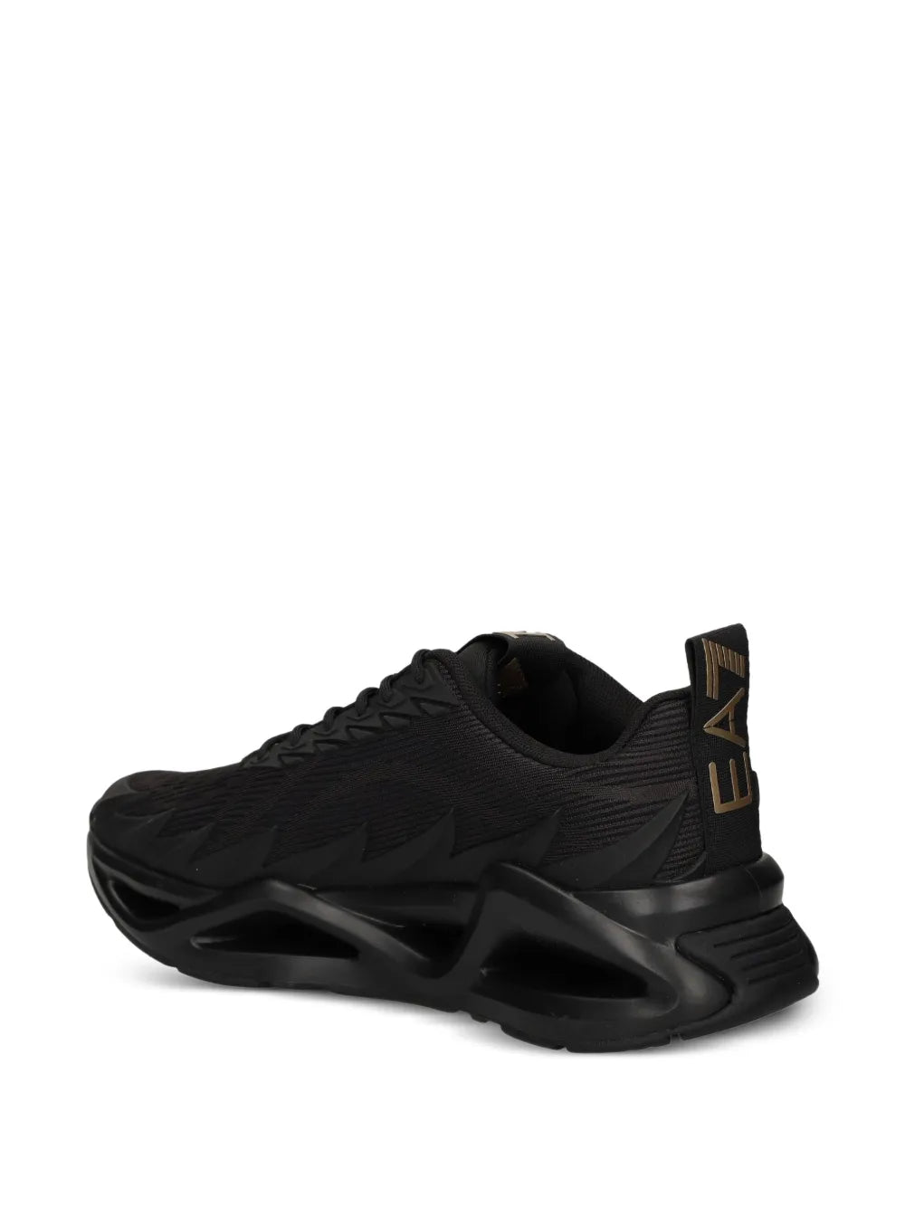 Ea7 Emporio Armani Ea7 Logo-Detail Lace-Up Sneakers