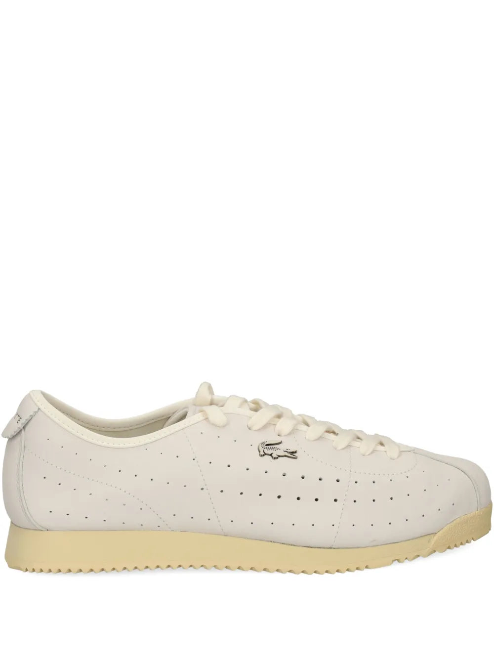 Lacoste Club-Low Perforated Leather Sneakers