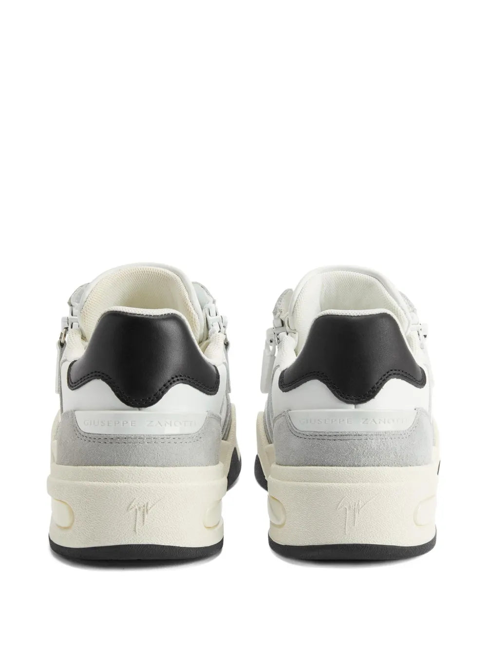 Giuseppe Zanotti Gz-Ghost Zip-Detail Leather Sneakers