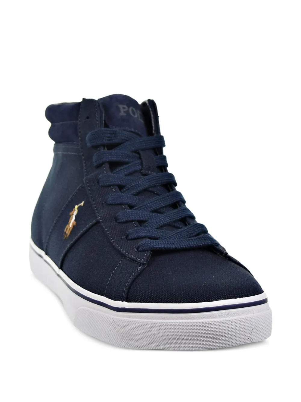 Polo Ralph Lauren Logo-Detail High-Top Sneakers
