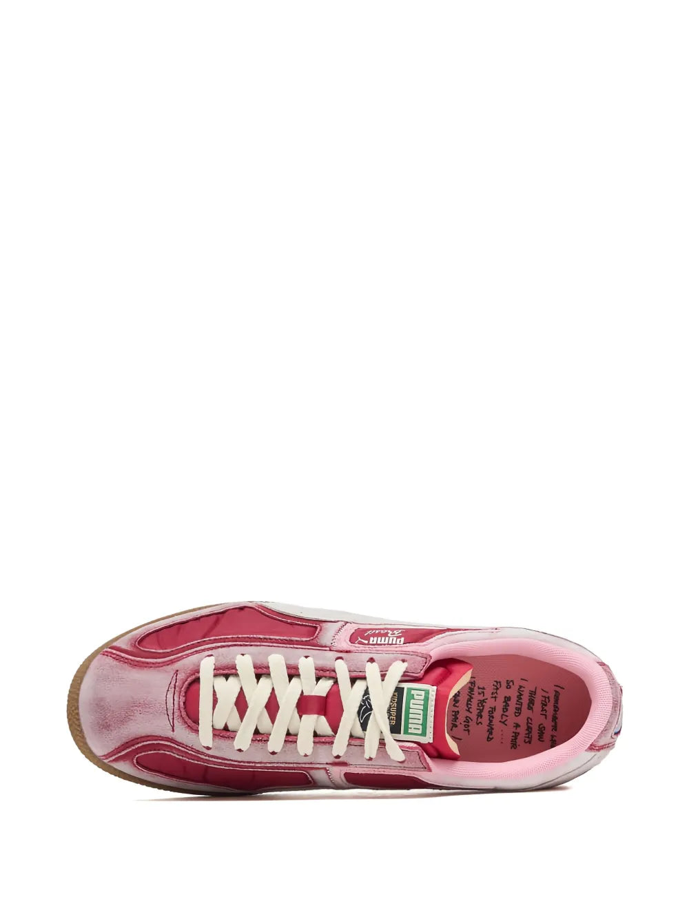 Puma X Kidsuper Brasil Panels Dark Crimson Sneakers