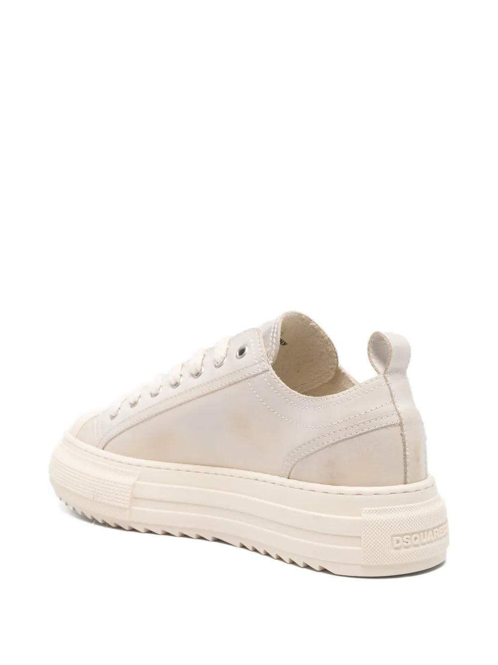 Dsquared2 Leather Platform Trainers