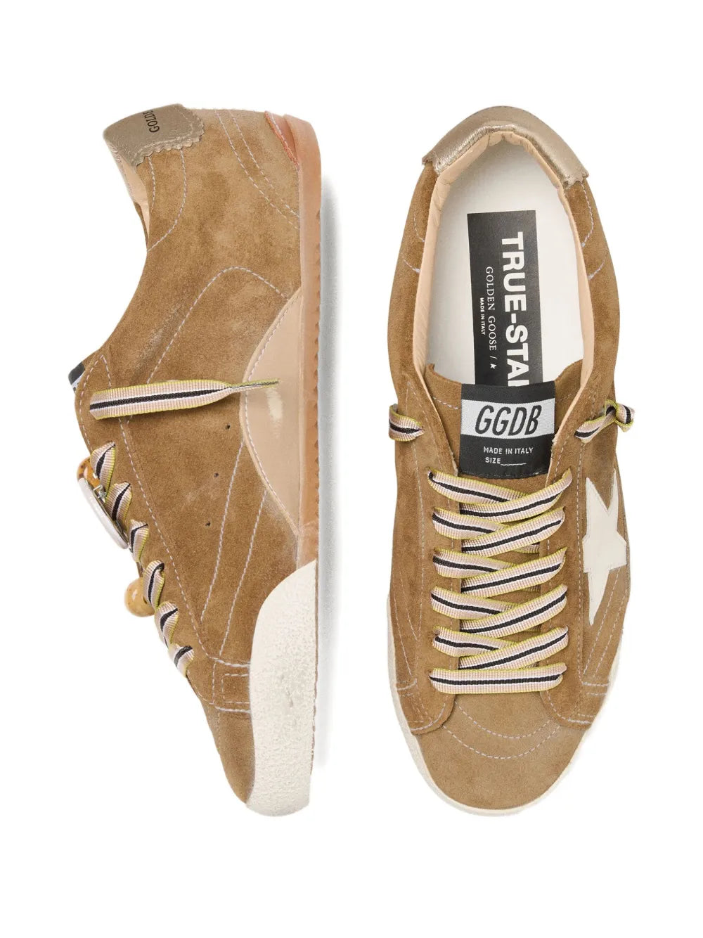 Golden Goose True Star Suede Leather Sneakers