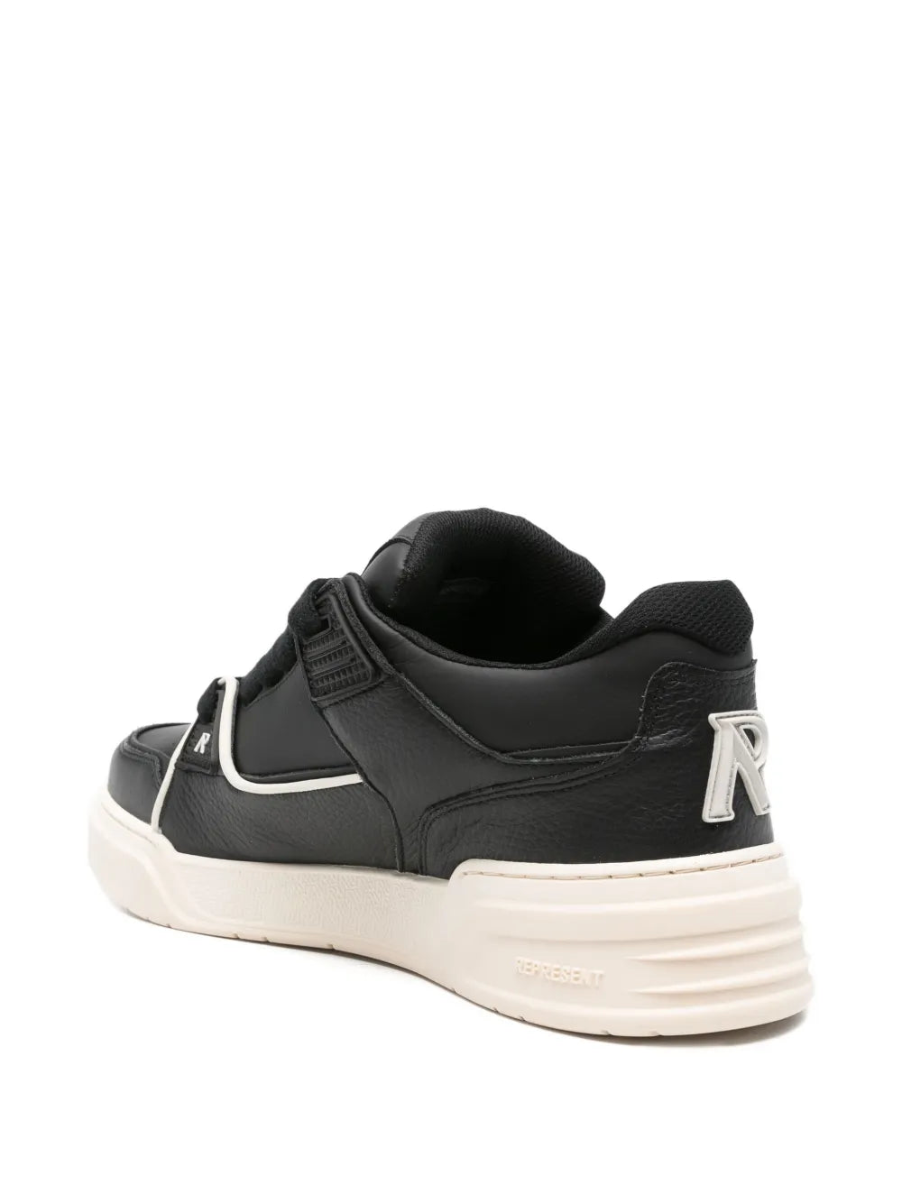 Represent Leather Panelled Low-Tops Sneakers