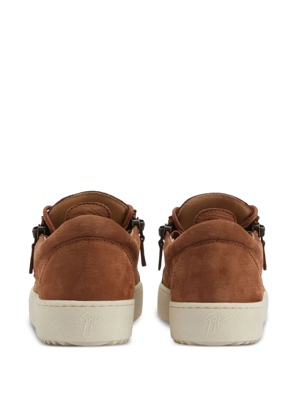 Giuseppe Zanotti Frankie Signature-Detail Leather Sneakers
