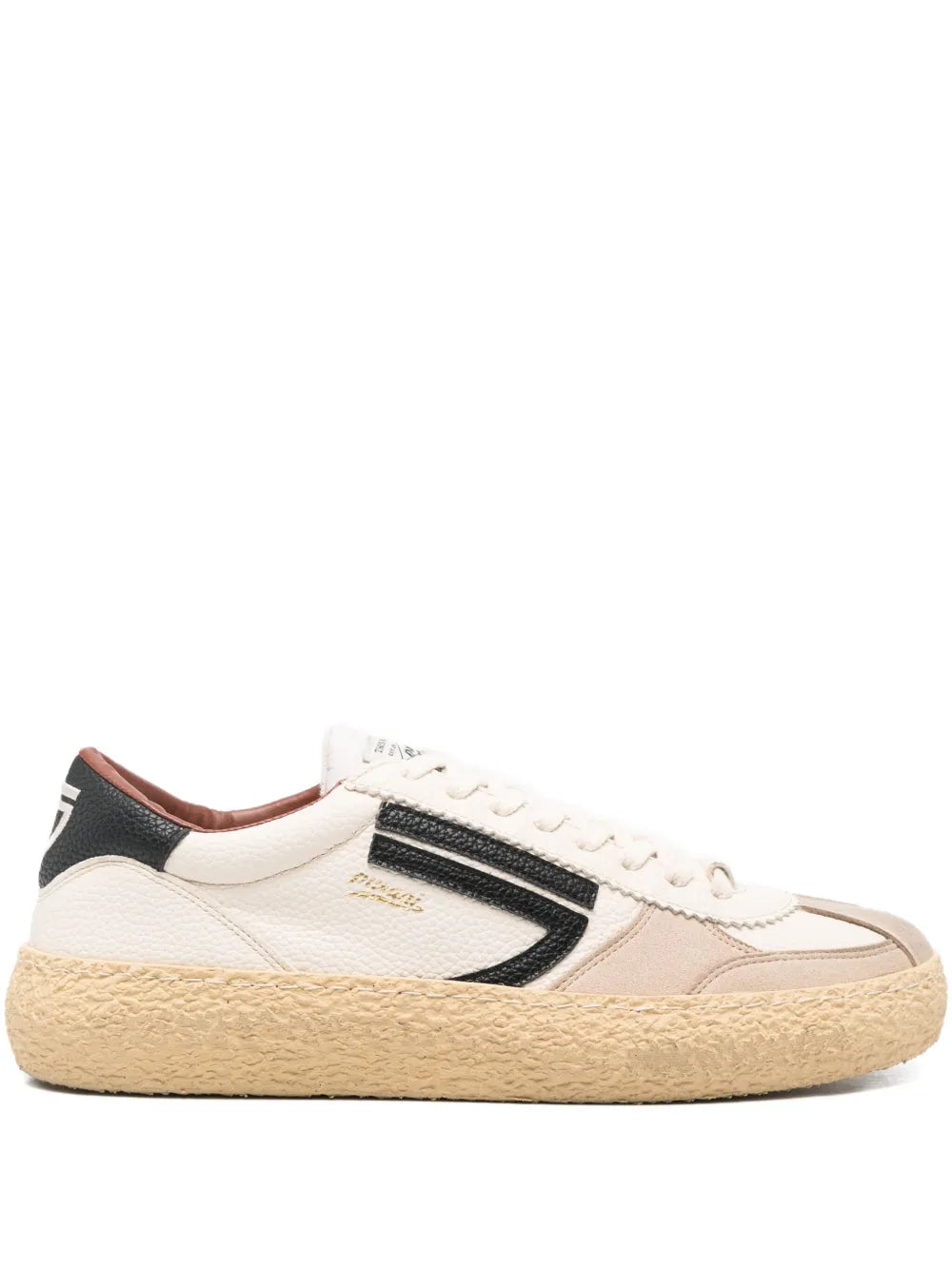 Puraai Leather Panelled Sneakers