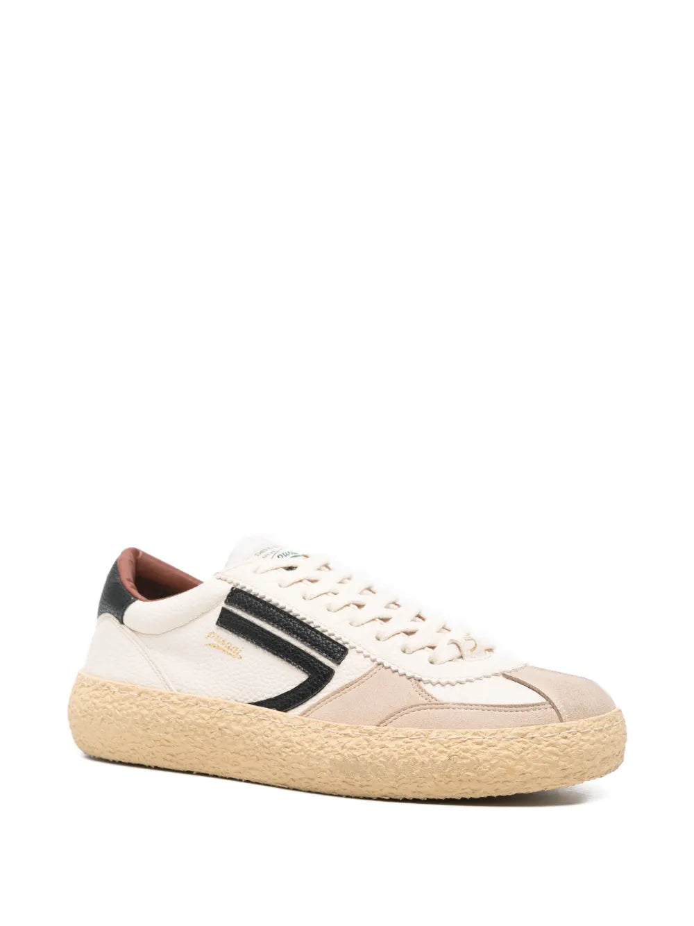 Puraai Leather Panelled Sneakers