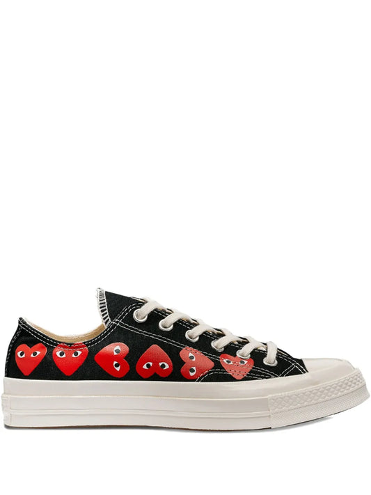 Comme Des Gar ns Play X Converse Chuck 70 Heart-Print Sneakers