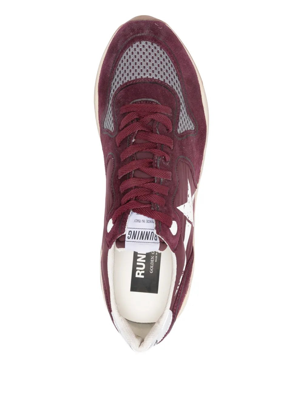 Golden Goose Printed-Star Suede Sneakers