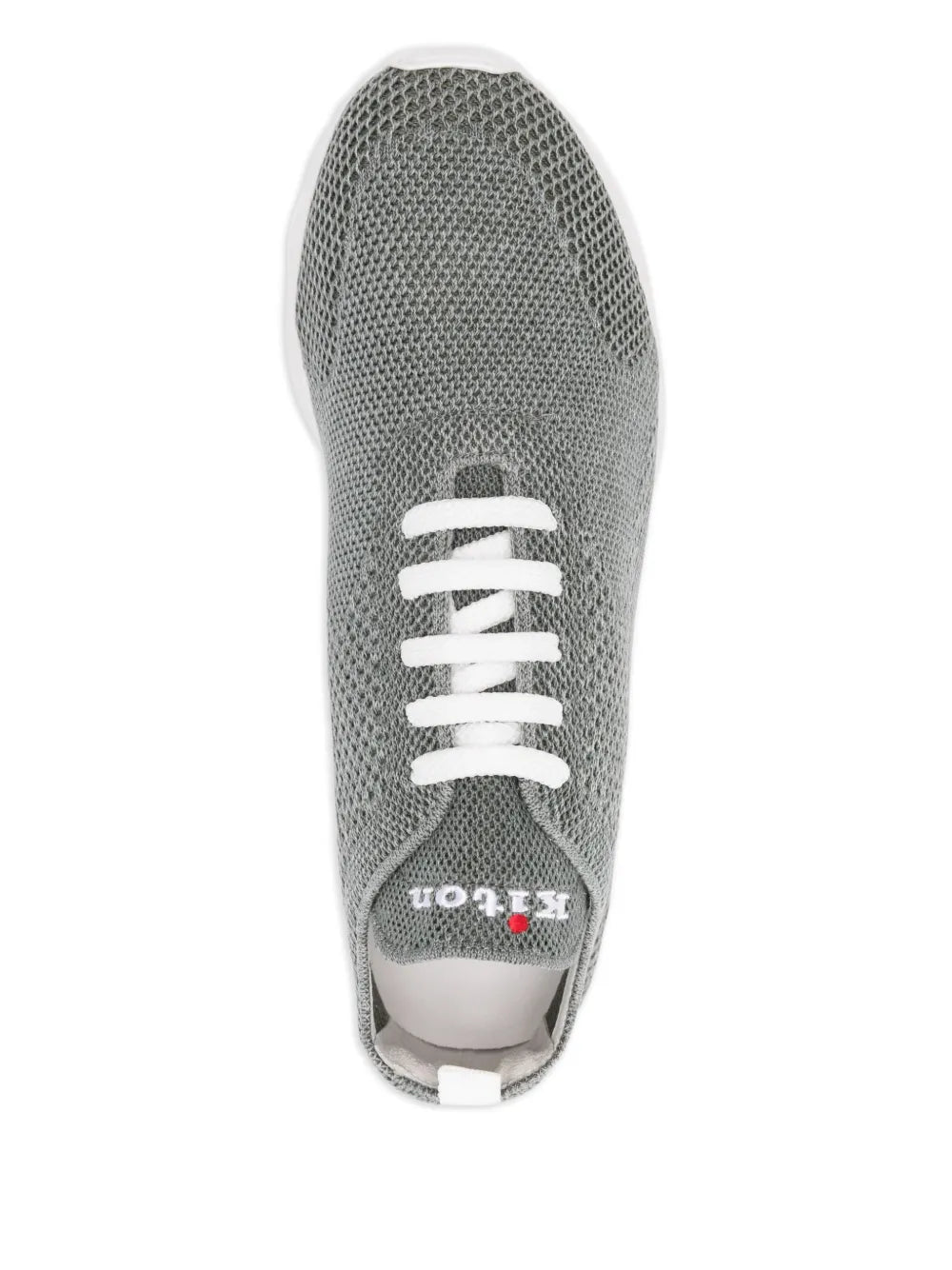 Kiton Logo-Embroidered Sneakers