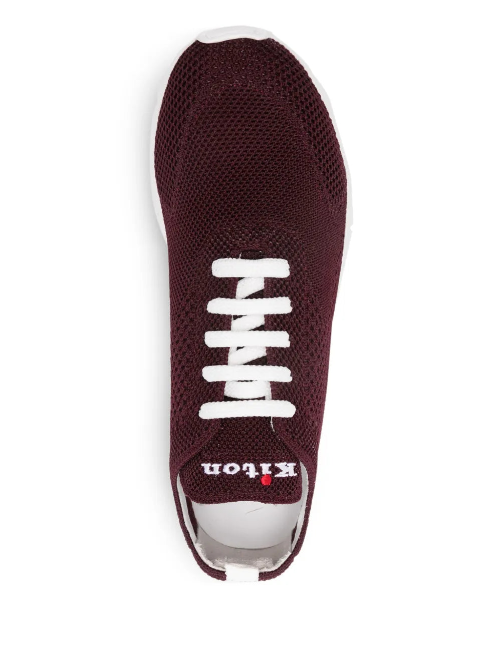 Kiton Logo-Embroidered Sneakers