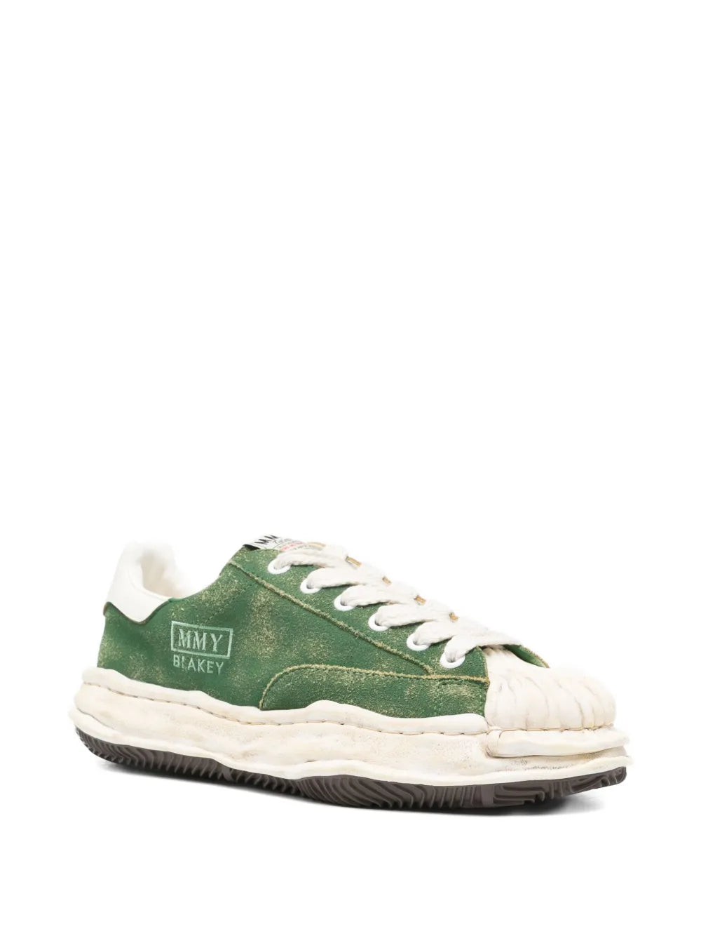Maison Mihara Yasuhiro Lace-Up Logo-Print Sneakers