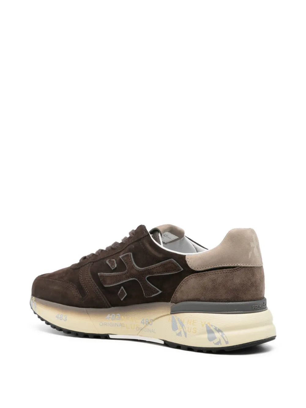 Premiata Mick Suede Leather Sneakers