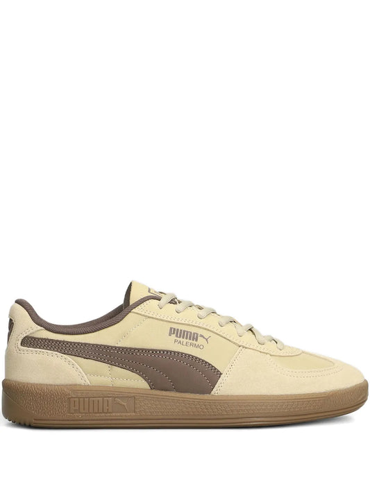 Puma Palermo Suede Panelled Sneakers