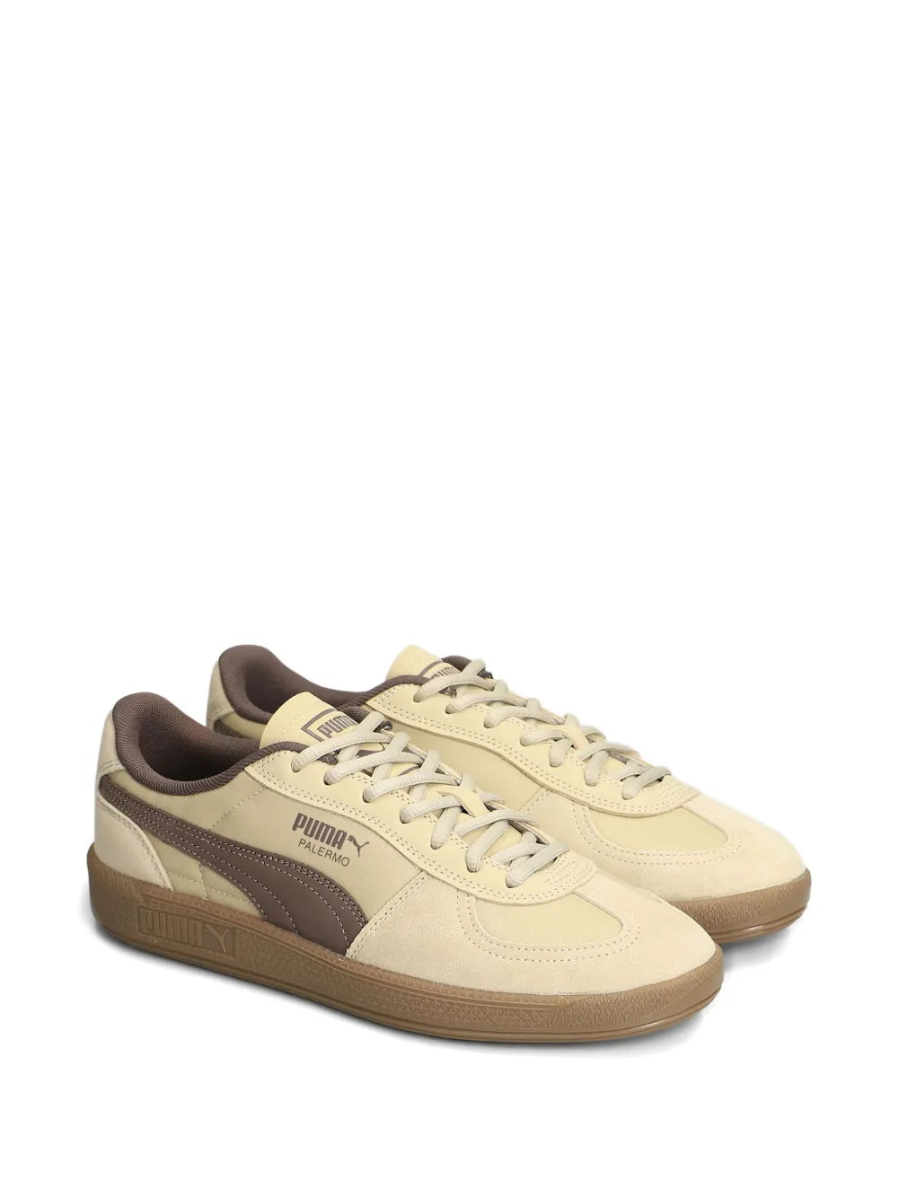 Puma Palermo Suede Panelled Sneakers